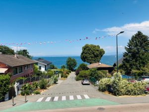 T4 avec terrasse et vue sur le lac Léman à Excenevex