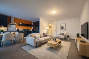 T3 lumineux avec balcon à Veigy-Foncenex proche de la frontière